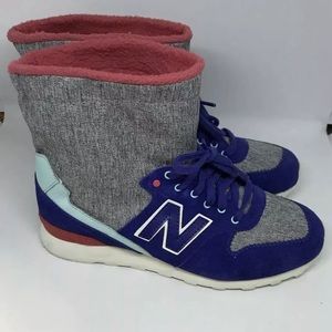New Balance 996 Blue Pink Grey Classic Womans Sz 7